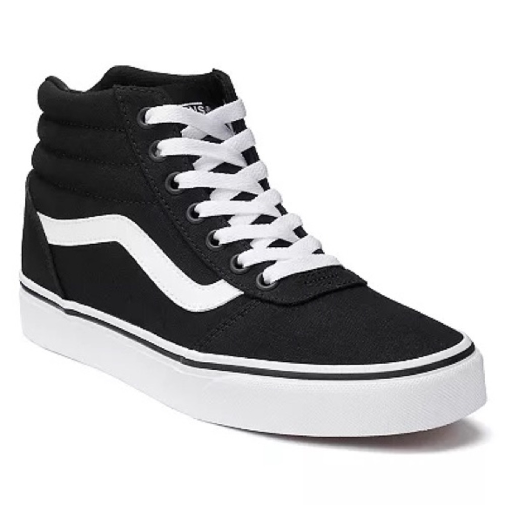 Vans Ward Black High Top Sneakers